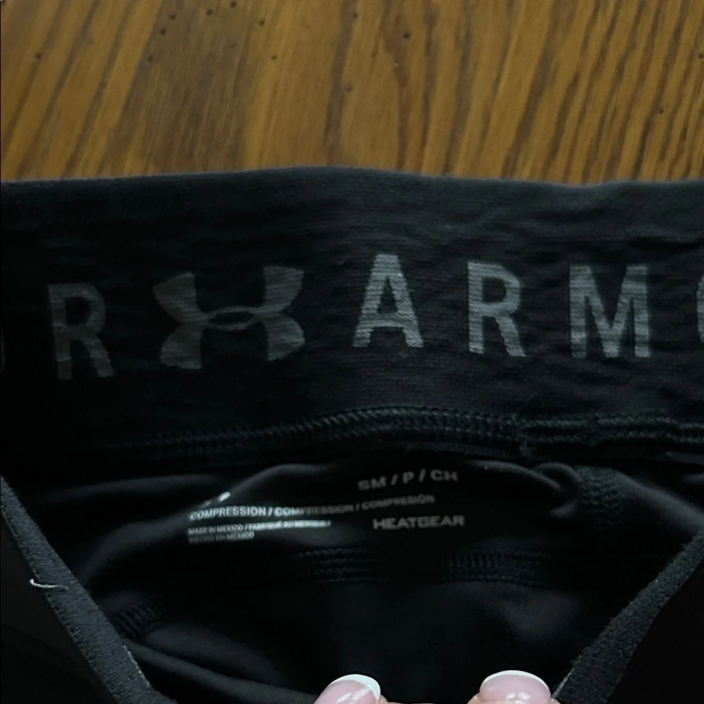 Under Armour Black Athletic Capris